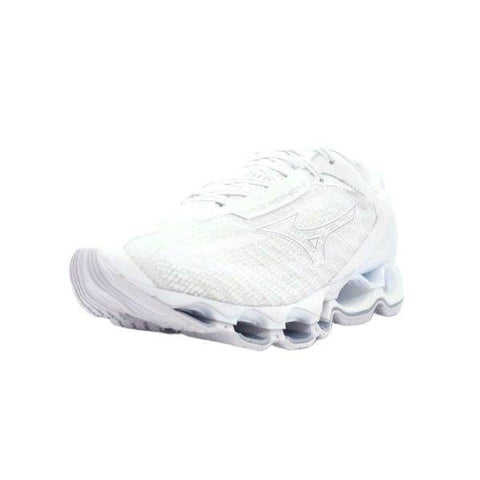 נעלי מיזונו פרופסי 12 Mizuno WAVE PROPHECY 12 WHITE/SILVER J1GC238332 - RunOFF עכשיו במבצע ב