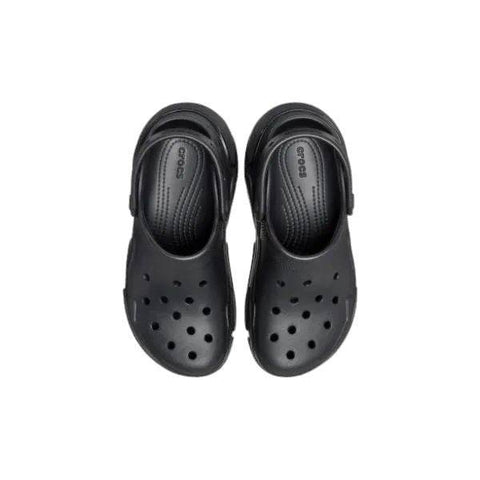 כפכפי פלטפורמה קלוג באבל קראש קרוקס שחורות Crocs 210061-0WC Bubble Crush Clog Triple Black - RunOFF עכשיו במבצע ב