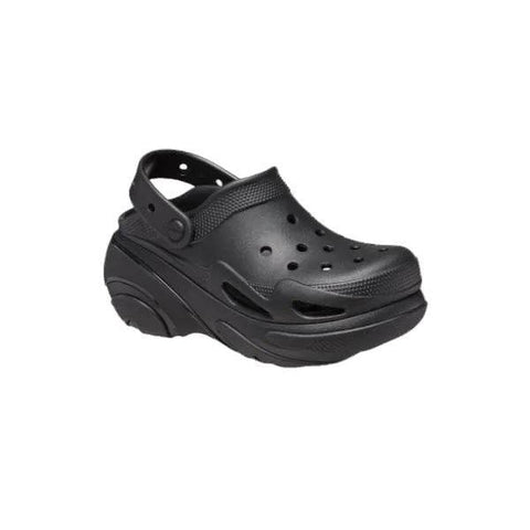 כפכפי פלטפורמה קלוג באבל קראש קרוקס שחורות Crocs 210061-0WC Bubble Crush Clog Triple Black - RunOFF עכשיו במבצע ב
