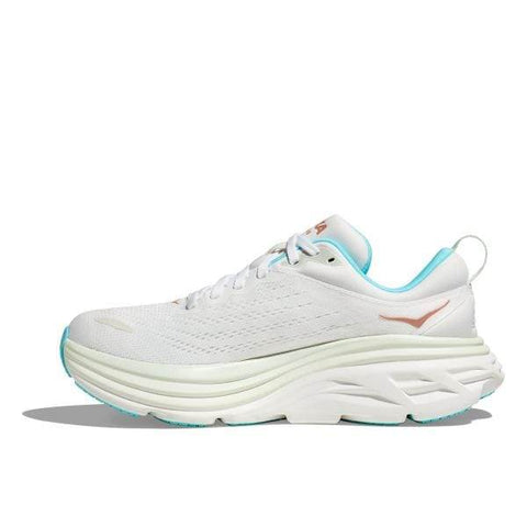 נעלי הוקה בונדי 8 לנשים Hoka 1127952/FTRS BONDI 8 FROST/ROSE - RunOFF עכשיו במבצע ב
