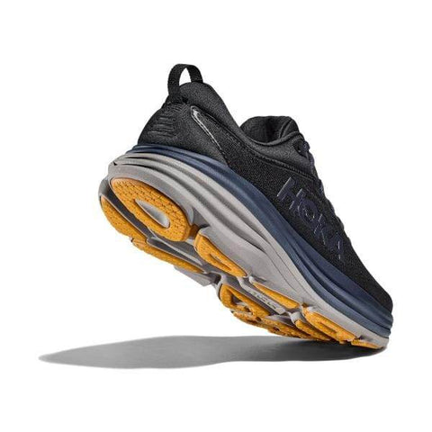 נעלי ריצה הוקה בונדי 8 לגברים Hoka BONDI 8 1123202/BCKRN BLACK/IRON - RunOFF עכשיו במבצע ב
