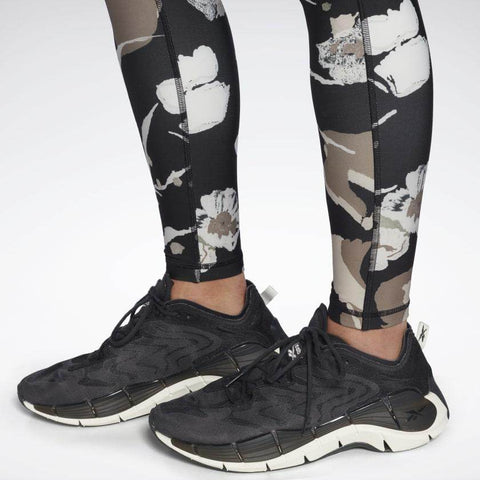 טייטס ריבוק ארוך לנשים Reebok H65568 MYT AOP Poly Tight - RunOFF עכשיו במבצע ב