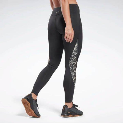 טיטס ריבוק ארוך לנשים Reebok HB1060 Modern Safari Tights - RunOFF עכשיו במבצע ב