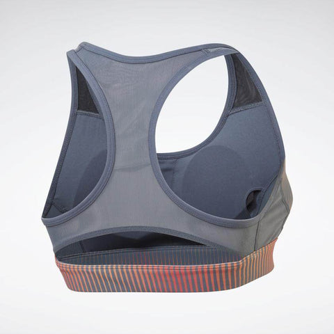 טופ ריבוק לנשים Reebok SH Hero Racer Bra AOP FT0743 smoky indigo - RunOFF עכשיו במבצע ב
