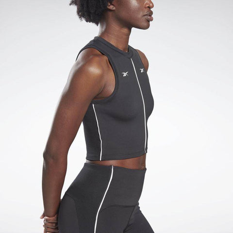 טופ ארוך ריבוק לנשים Reebok SH Performance Tank FU2507 black - RunOFF עכשיו במבצע ב