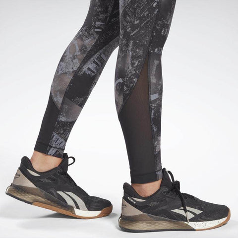 טייטס ריבוק ארוך לנשים Reebok TS LUX PERFORM TIGHT-AOP GI6530 - RunOFF עכשיו במבצע ב