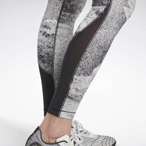 טייטס ריבוק לנשים Reebok TS Lux Perform Tight-AOP GS6487 - RunOFF עכשיו במבצע ב