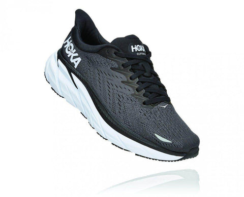 נעלי הוקה קליפטון 8 רחבות לנשים Hoka 1121375/BWHT CLIFTON 8 Women WIDE (D) - RunOFF עכשיו במבצע ב