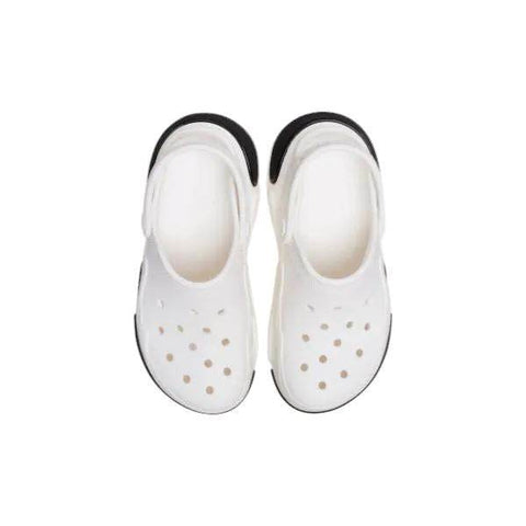 כפכפי פלטפורמה קלוג באבל קראש קרוקס לבנות Crocs 210061-100 Bubble Crush Clog white - RunOFF עכשיו במבצע ב