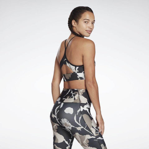 טופ אימון ריבוק לנשים Reebok H65567 MYT AOP Bra - RunOFF עכשיו במבצע ב