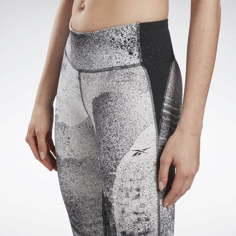 טייטס ריבוק לנשים Reebok TS Lux Perform Tight-AOP GS6487 - RunOFF עכשיו במבצע ב